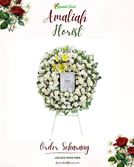 Krans Bunga Duka Monjok Timur