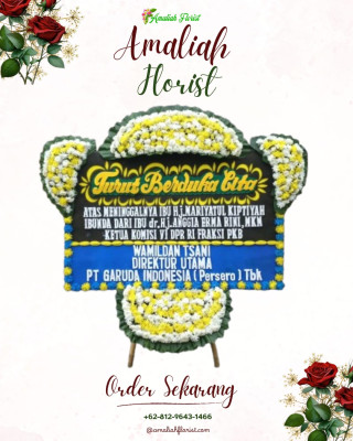 Papan Bunga Duka di Monjok Timur